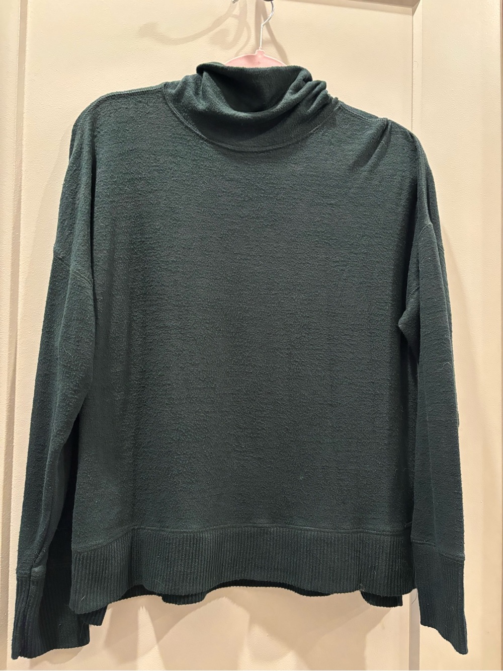 Abercrombie & Fitch Dark Green Mockneck Sweater